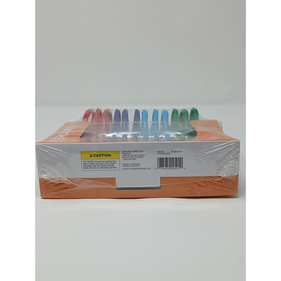 Fiskars Blunt-tip Kids Scissors Classpack, 5", Assorted Colors, Pack of 12 - Picture 5 of 8